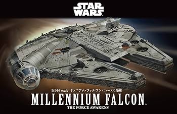 STAR WARS MODEL KIT - MILLENNIUM FALCON - THE FORCE AWAKENS - MODEL KIT 1/144