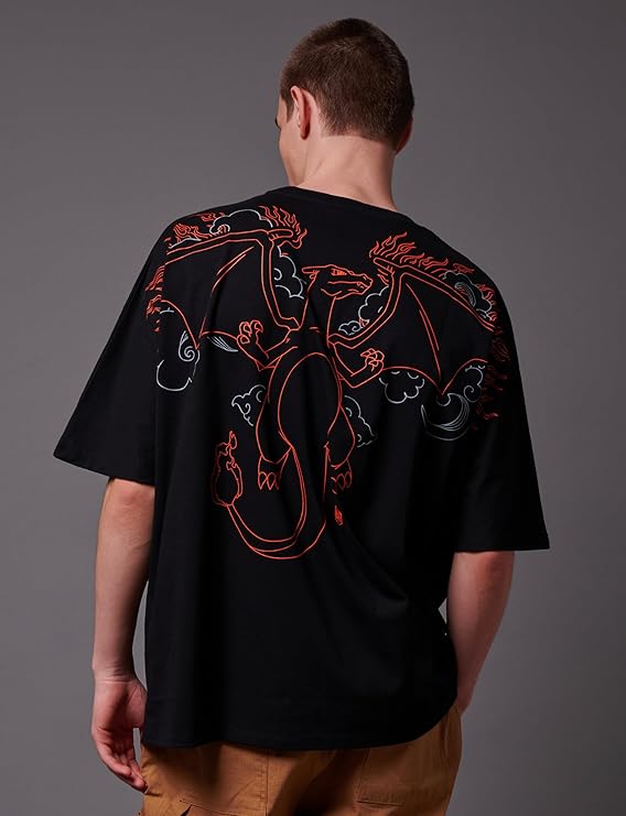DOLLY NOIRE - CHARIZARD OVER KIMONO - L