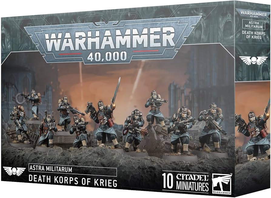 WARHAMMER 40K - ASTRA MILITARUM DEATH KORPS OF KRIEG