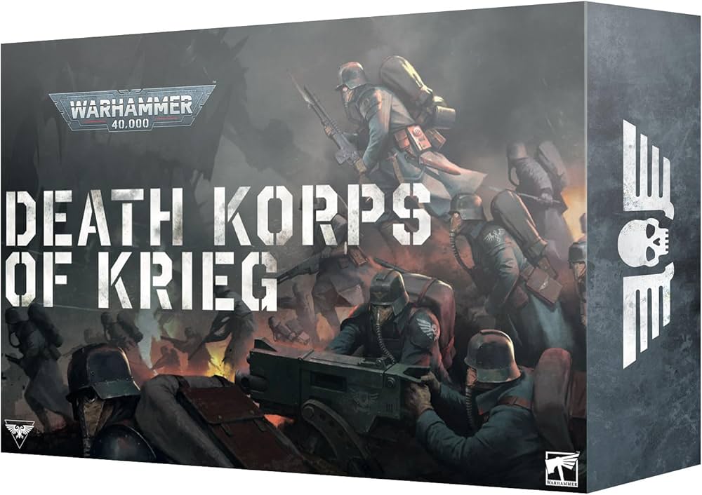 WARHAMMER 40K ASTRA MILITARUM DEATH KORPS OF KRIEG ARMY SET