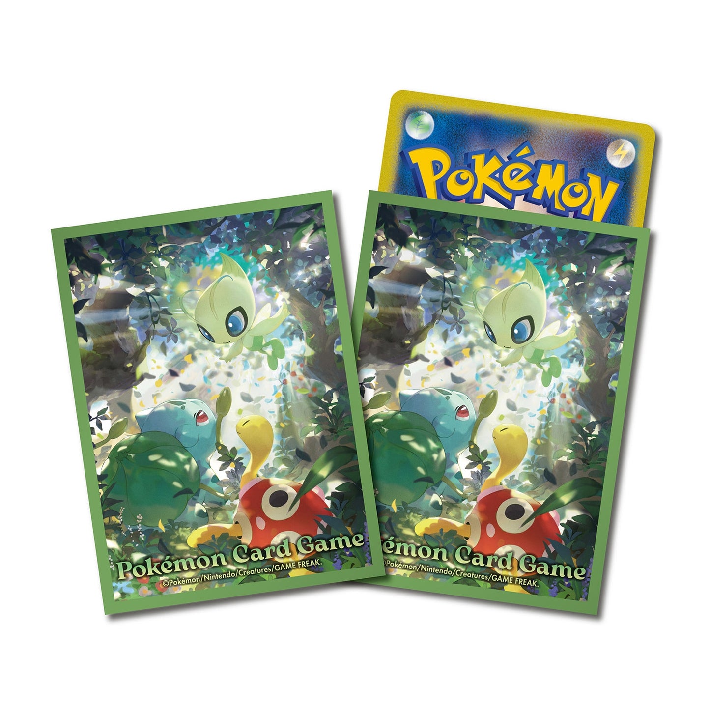 SLEEVES POKEMON CENTER - CELEBI FOREST