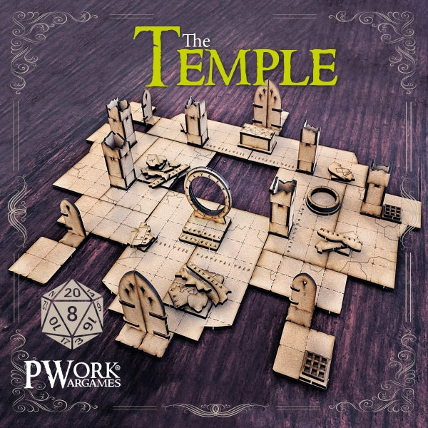 THE TEMPLE - RPG MODULAR CRAWLER