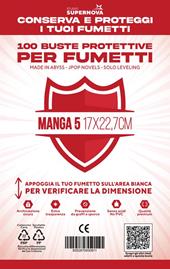 UPERNOVA BUSTE PROTETTIVE MANGA 5 (17X22.7)