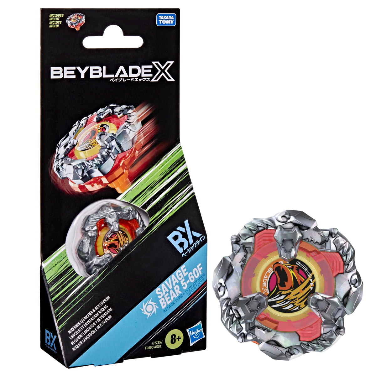 BEYBLADE X SAVAGE BEAR 5-60F