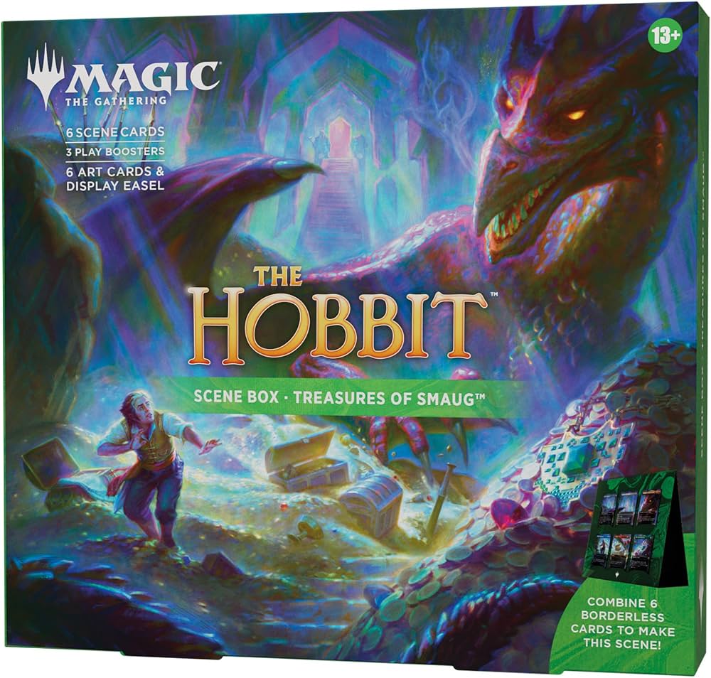 MAGIC THE GATHERING THE HOBBIT SCENE BOX - TREASURES OF SMAUG