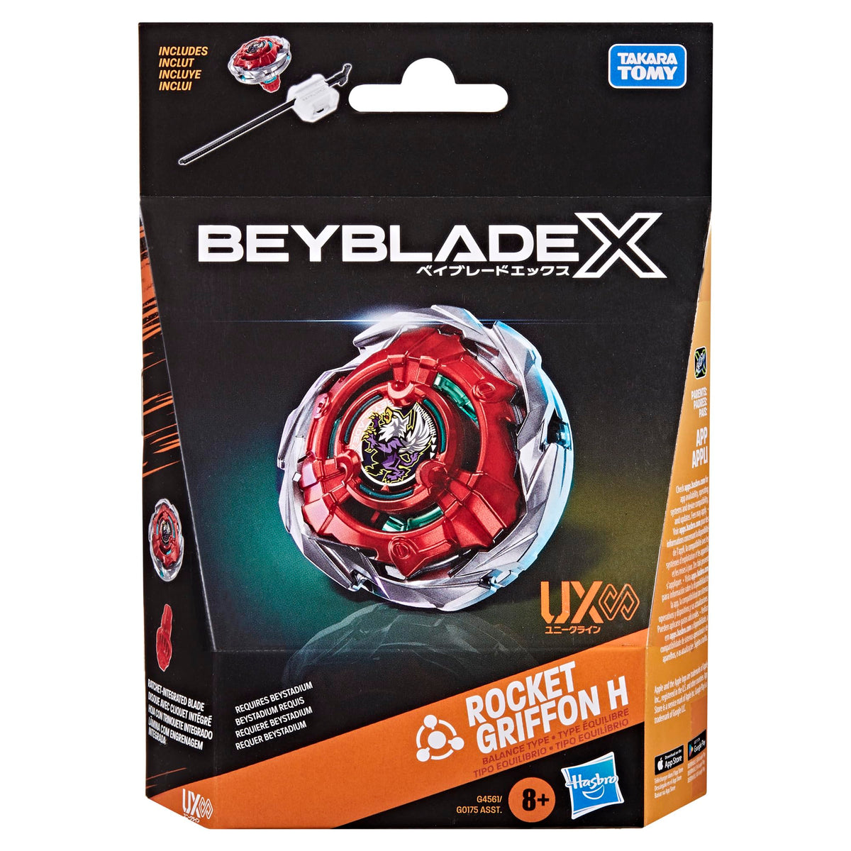 BEYBLADE X ROCKET GRIFFON H