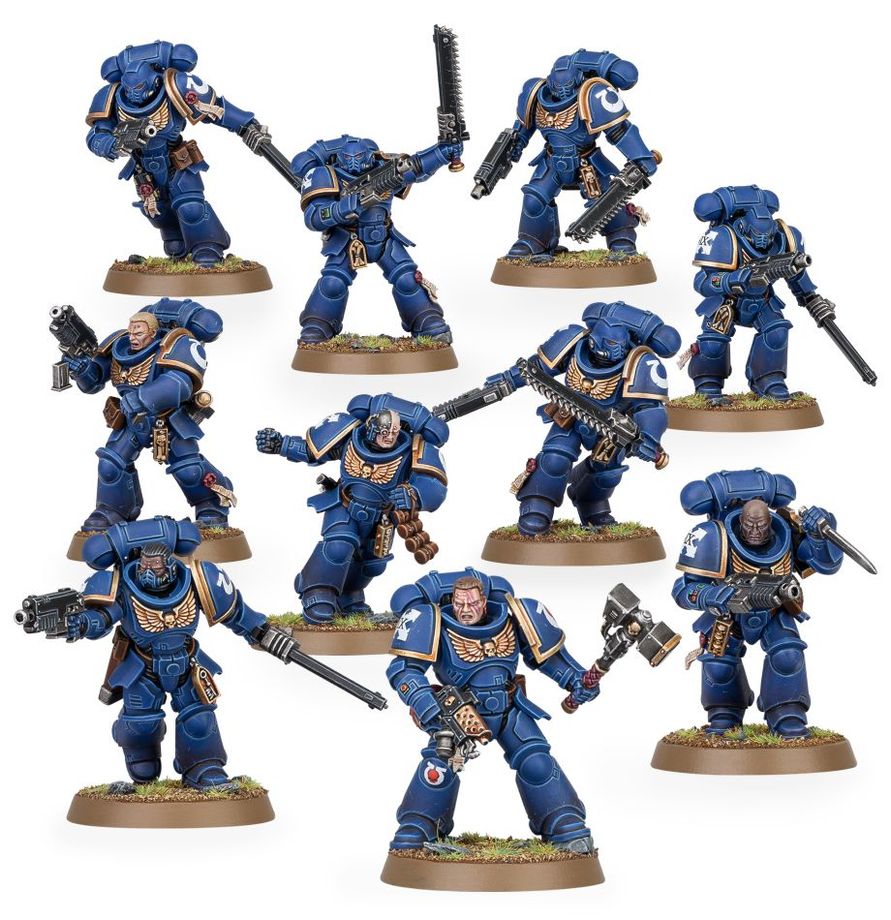 WARHAMMER 40K - SPACE MARINES - ASSAULT INTERCESSORS