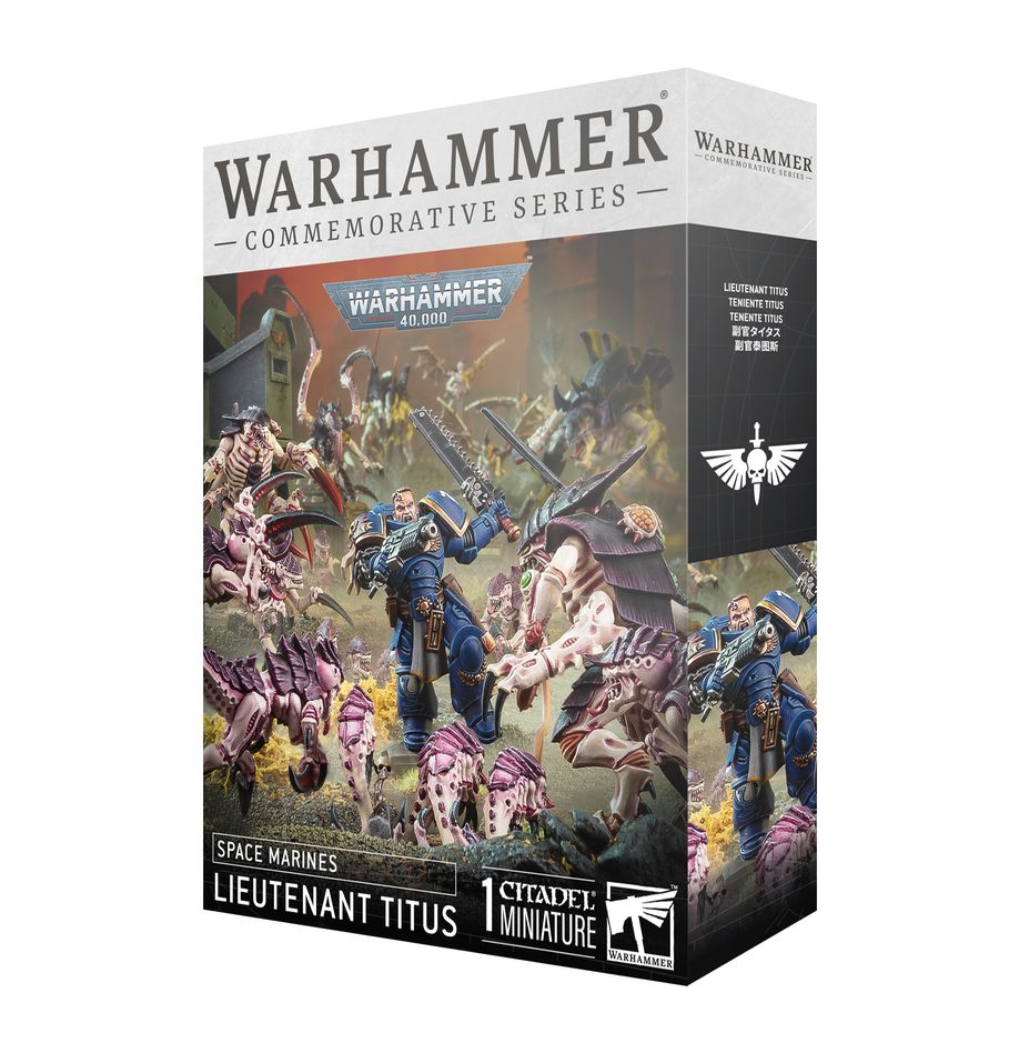 WARHAMMER COMMEMORATIVE SERIES LIEUTENANT TITUS