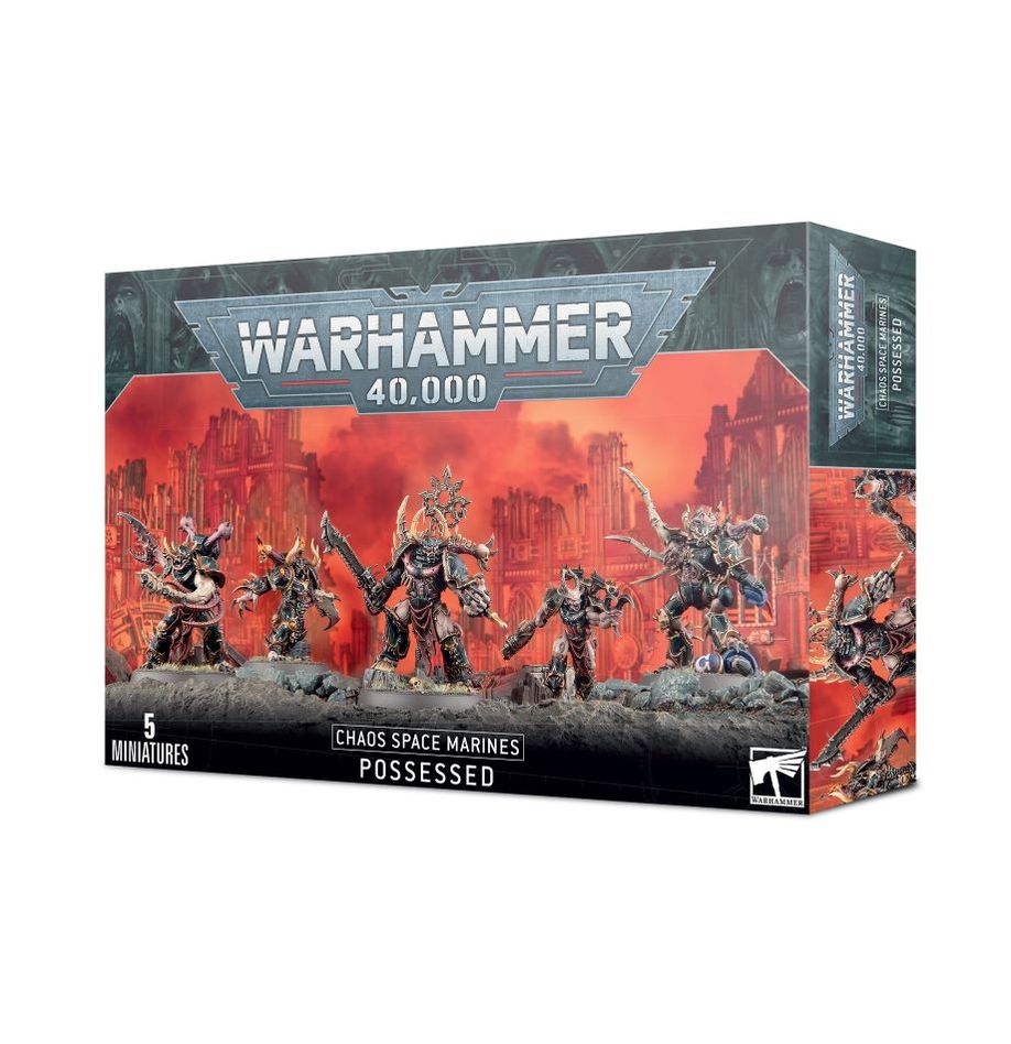 WARHAMMER 40K CHAOS SPACE MARINES POSSESSED