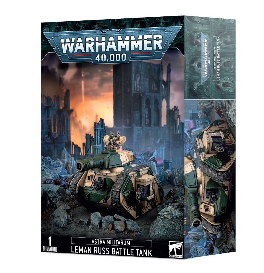 WARHAMMER 40K ASTRA MILITARUM LEMAN RUSS BATTLE TANK