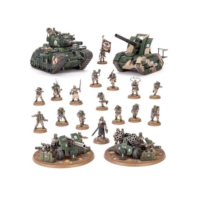 WARHAMMER 40K ASTRA MILITARUM PLATOON BATTLEFORCE