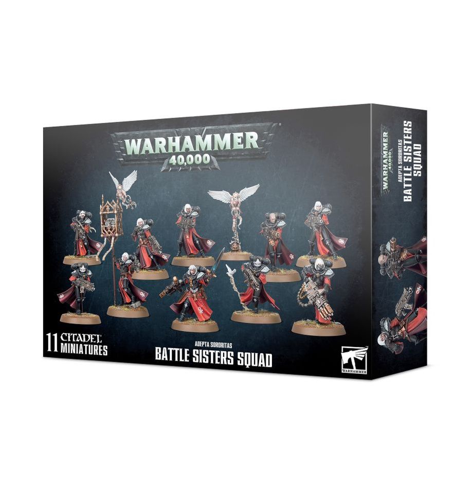 WARHAMMER 40K ADEPTA SORORITAS BATTLE SISTER SQUAD