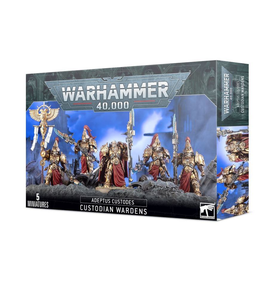 WARHAMMER 40K ADEPTUS CUSTODES CUSTODIAN WARDENS