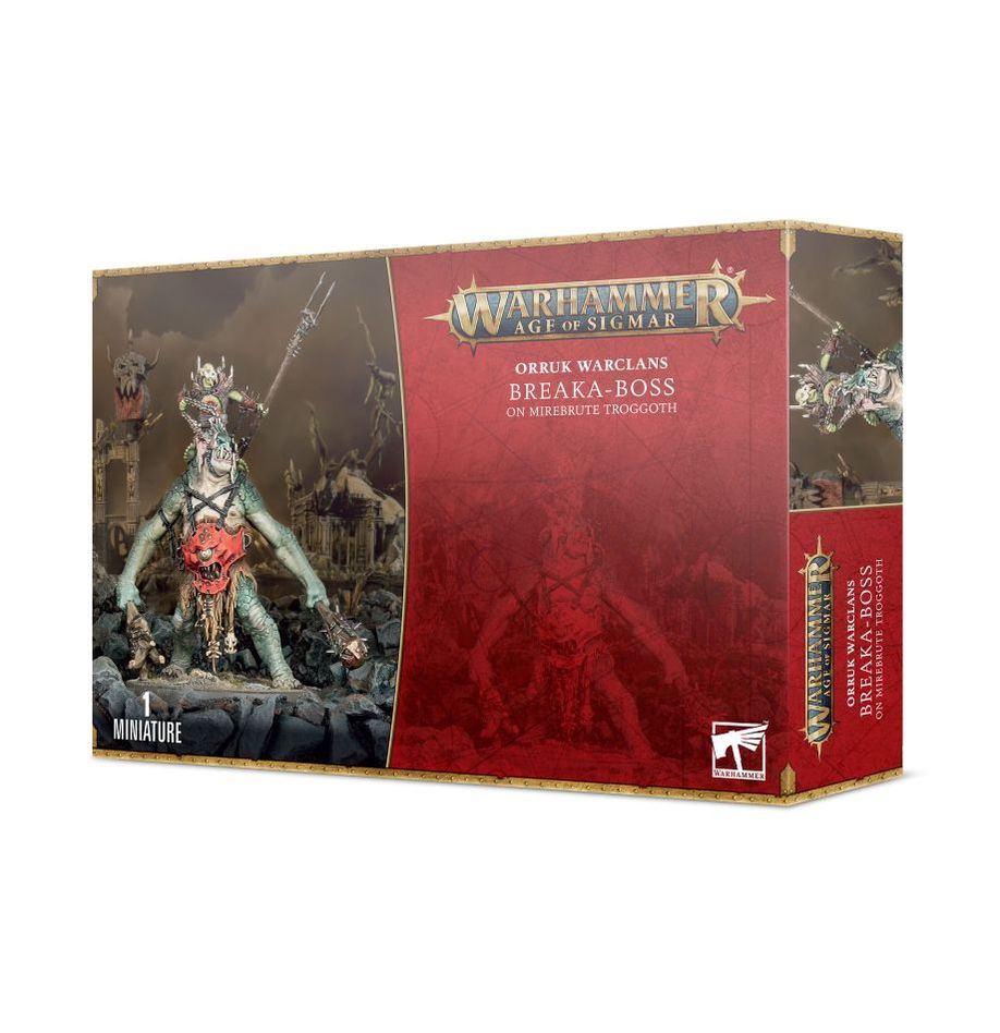 WARHAMMER AGE OF SIGMAR ORRUK WARCLAN BREAKA-BOSS