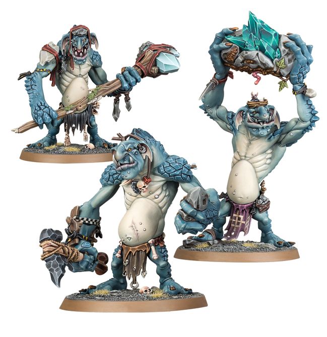 WARHAMMER AGE OF SIGMAR ROCKGUT TROGGOTHS