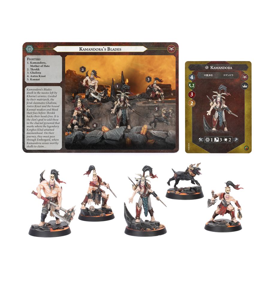 WARHAMMER UNDERWORLDS KAMANDORA'S BLADES
