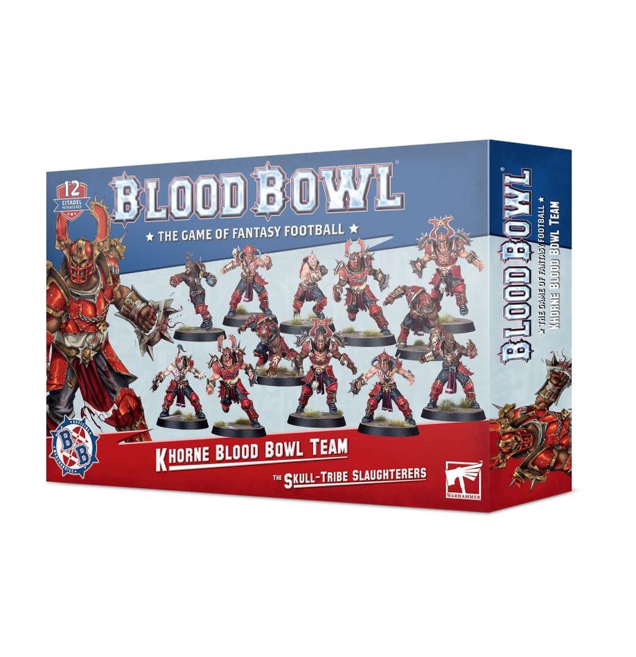 WARHAMMER BLOOD BOWL KHORNE TEAM