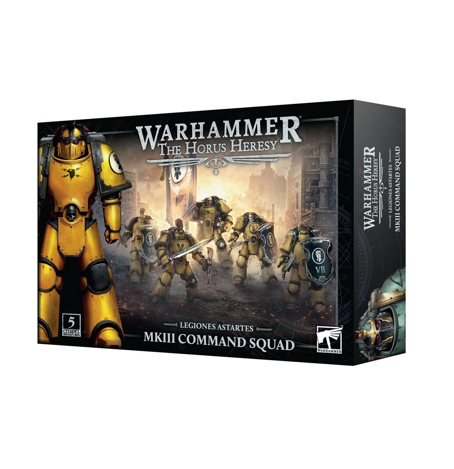 WARHAMMER THE HORUS HERESY MKIII COMMAND SQUAD