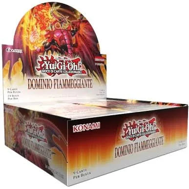 YU GI OH - DOMINIO FIAMMEGGIANTE - BOX 24 BUSTE