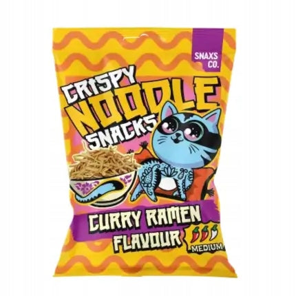 CRISPY NOODLE SNACKS CURRY RAMEN FLAVOUR