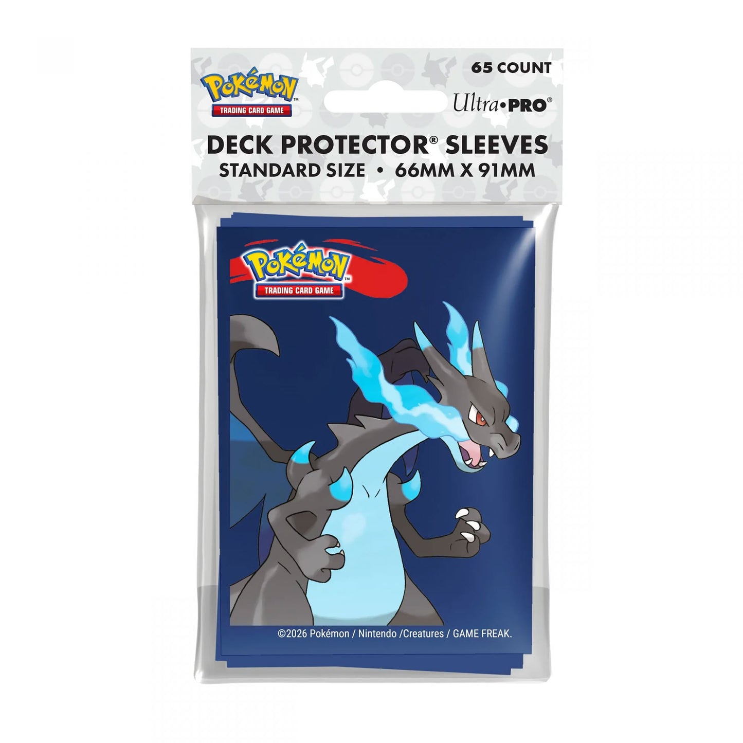 POKEMON - 65 BUSTE PROTETTIVE MEGA CHARIZARD X