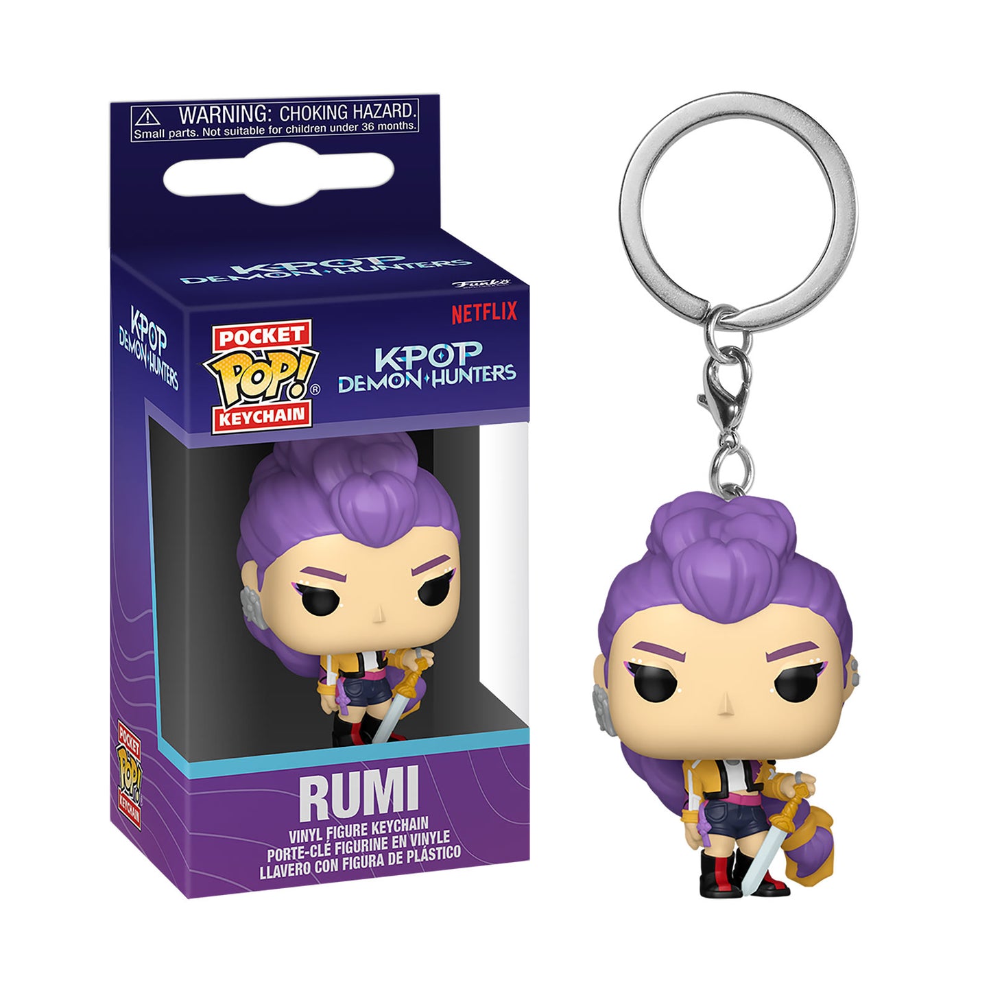 FUNKO POP KEYCHAIN - KPOP DEMON HUNTERS - RUMI