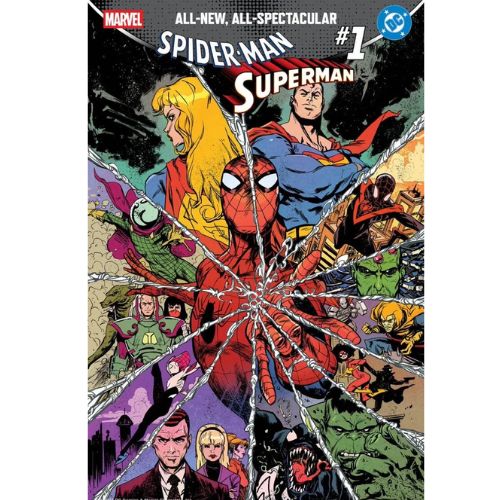 SPIDER-MAN/SUPERMAN VRT S. GREENE
