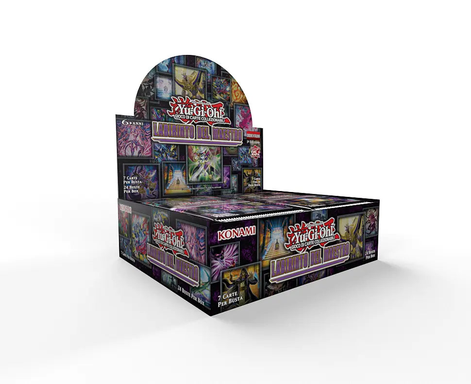 YU GI OH - BOX 24 BUSTE - LABIRINTO DEL MAESTRO