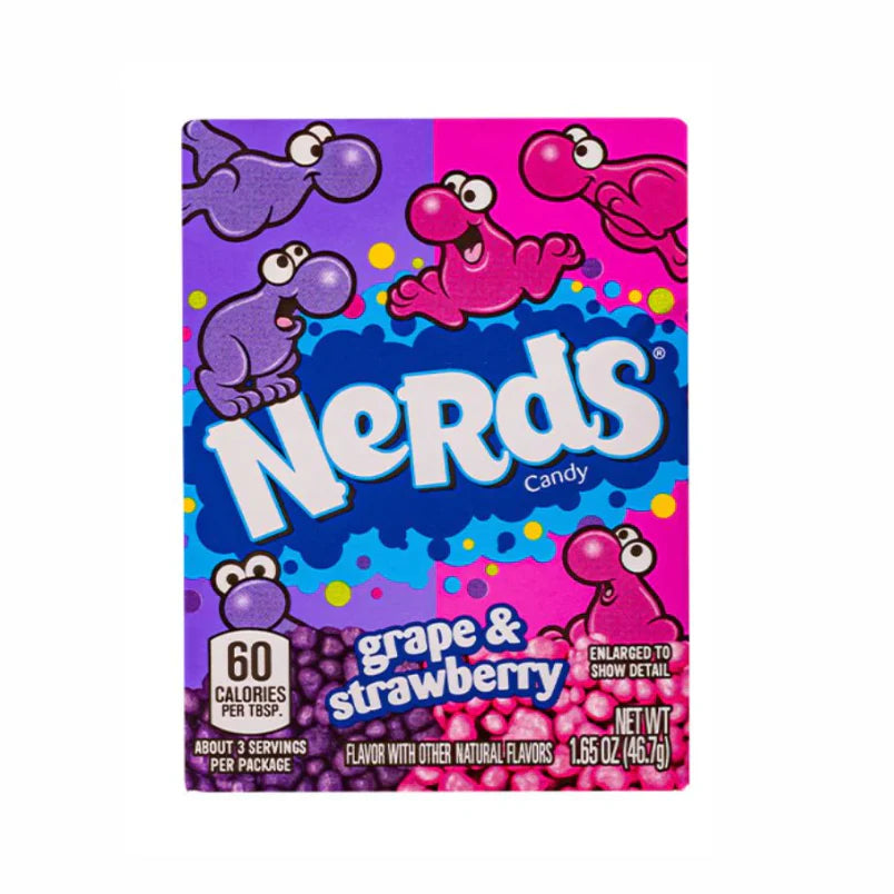 NERDS CANDY GRAPE & STRAWBERRY
