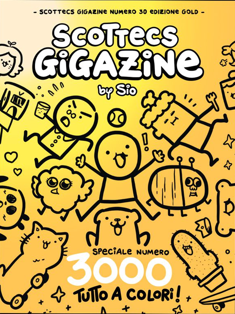 SCOTTECS GIGAZINE 30 VARIANT GOLD