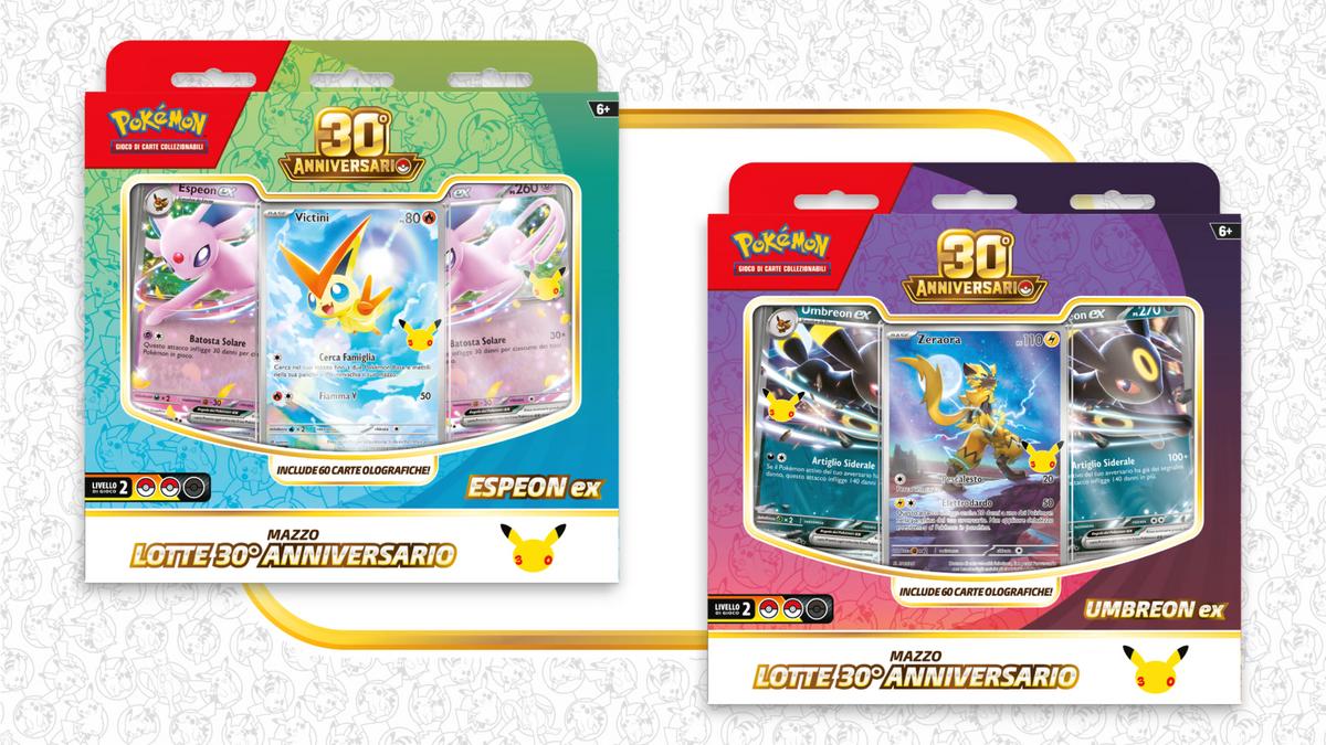 MAZZO LOTTE ESPEON-EX - 30° ANNIVERSARIO POKEMON TCG