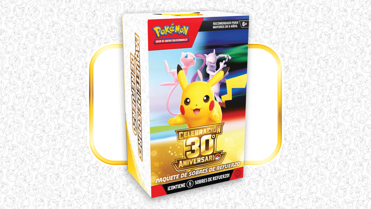 CONFEZIONE DI BUSTE - 30° ANNIVERSARIO POKEMON TCG