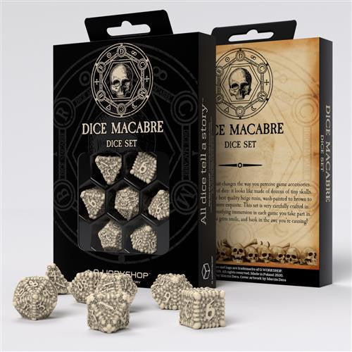 Q-WORKSHOP - DICE SET MACABRE