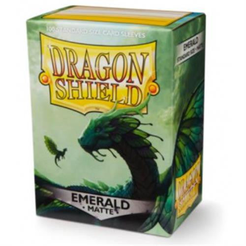 DRAGONSHIELD SLEEVES STANDARD MATTE EMERALD 100