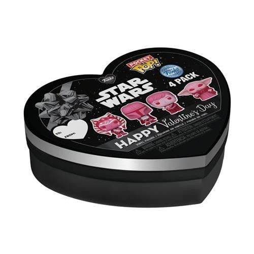 FUNKO POCKET STAR WARS VALENTINES DAY 4 PACK