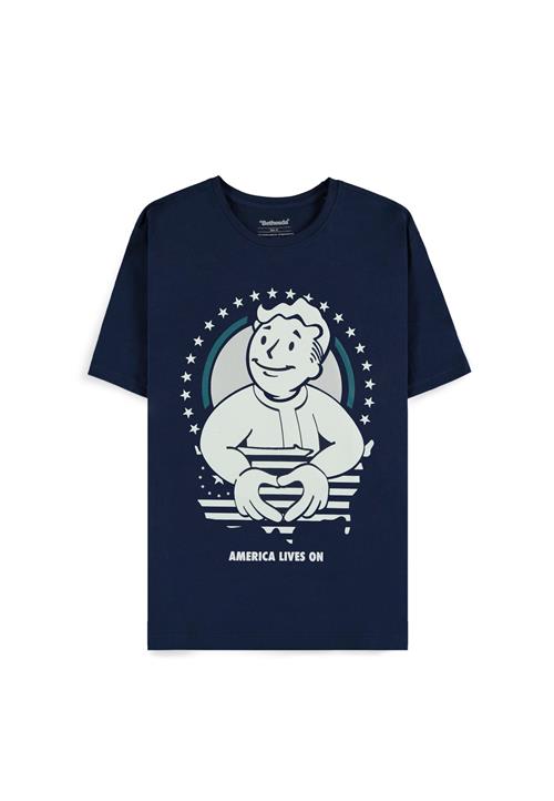 T-SHIRT FALLOUT - AMERICA LIVES ON - M