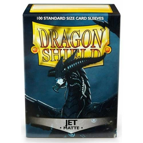 DRAGONSHIELD SLEEVES STANDARD MATTE JET 100