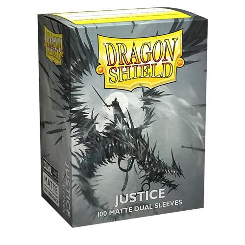 DRAGONSHIELD SLEEVES STANDARD MATTE DUAL JUSTICE 100