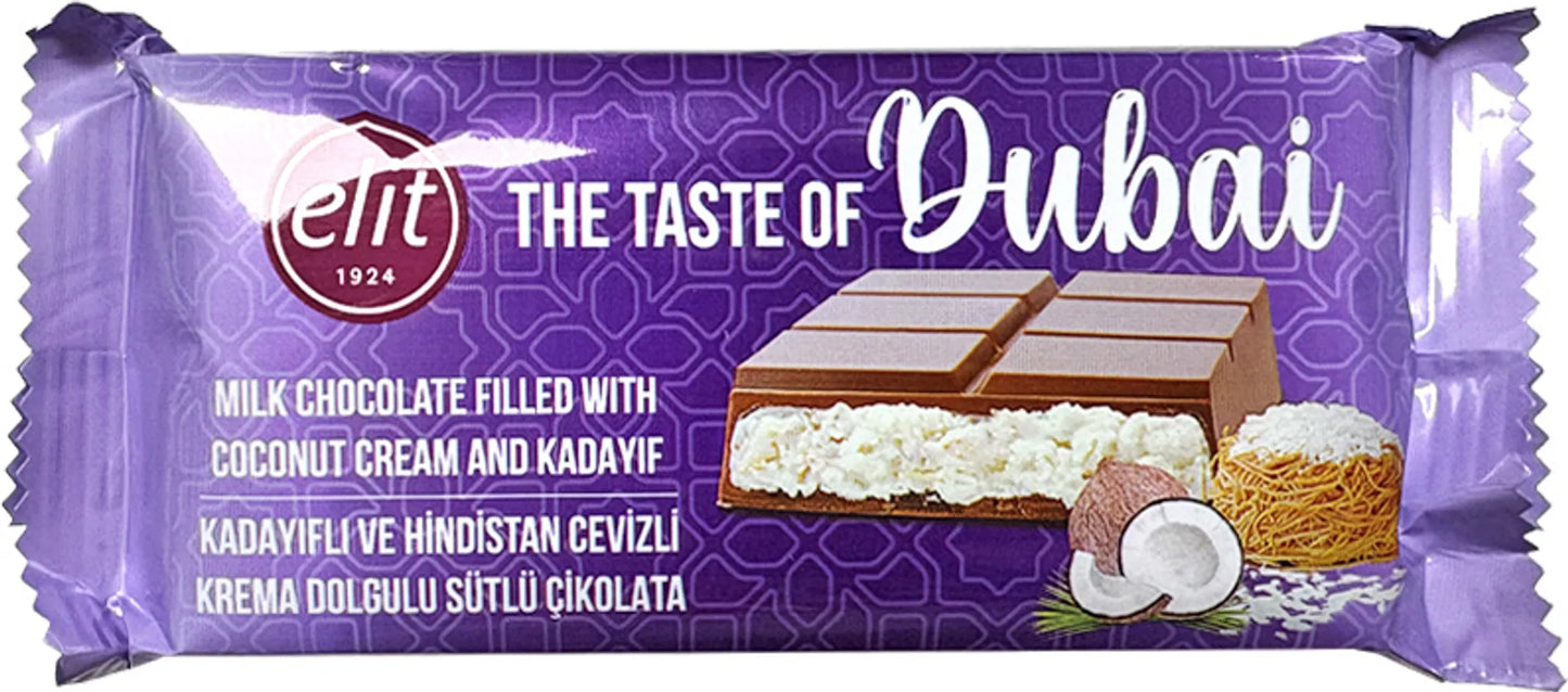 ELIT DUBAI CHOCOLATE COCONUT 90G