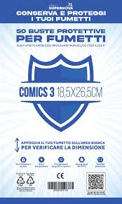 SUPERNOVA 50 BUSTE - COMICS 3 18,5 X 26,5CM