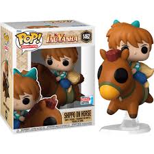 FUNKO POP INUYASHA - SHIPPO ON HORSE 20232 FALL CONVENTION LIMITED EDITION 1462