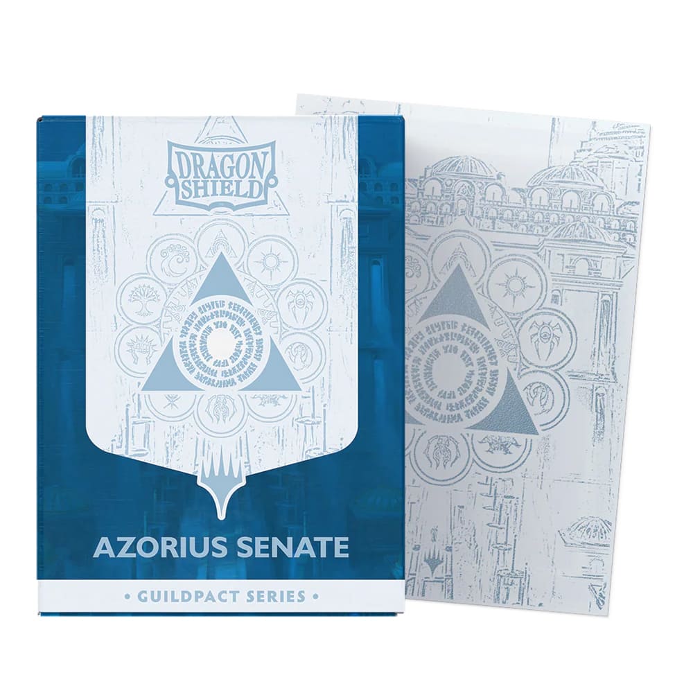 DRAGON SHIELD - AZORIUS SENATE SLEEVES