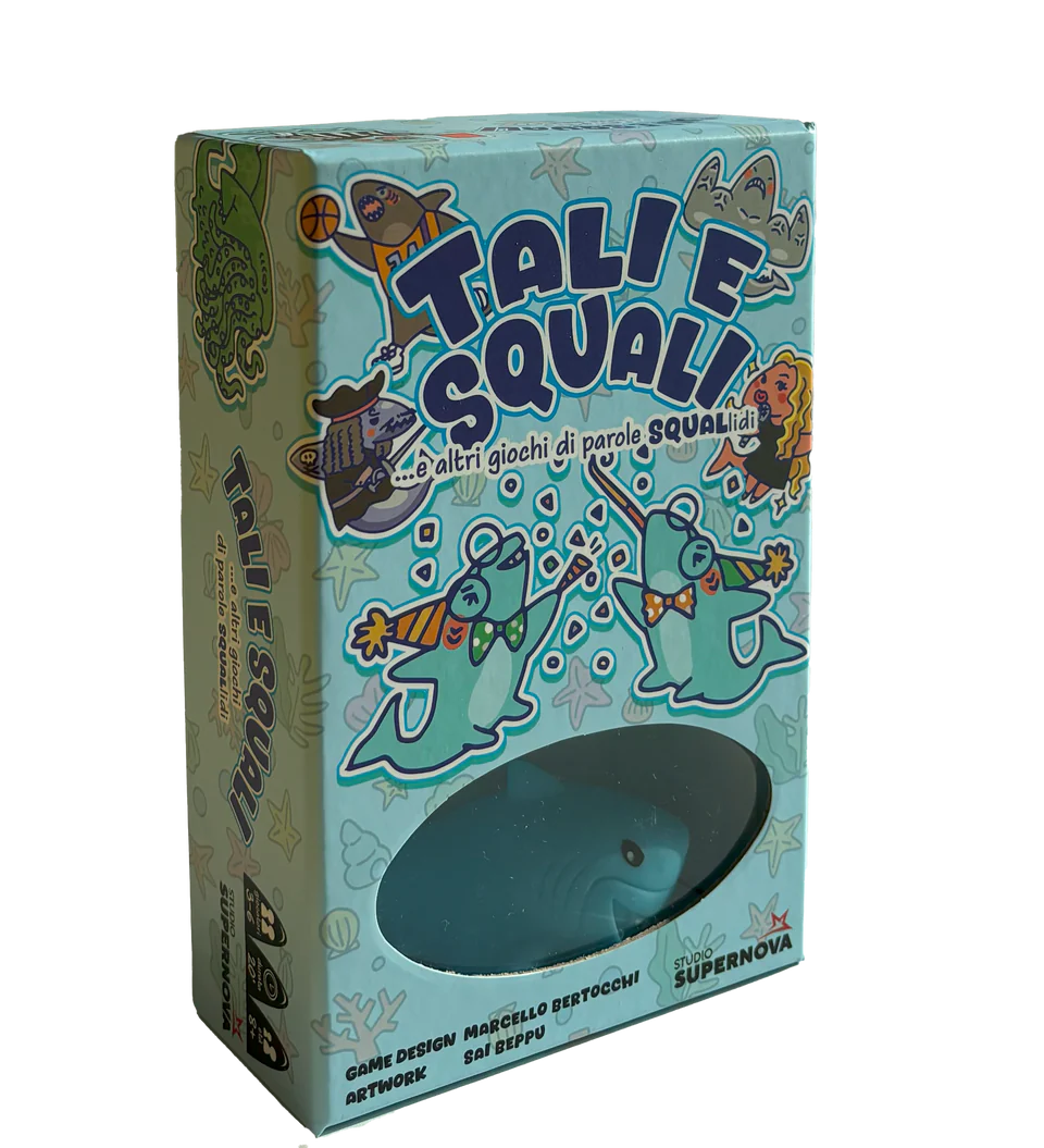 TALI E SQUALI E ALTRI GIOCHI DI PAROLE SQUALIDI
