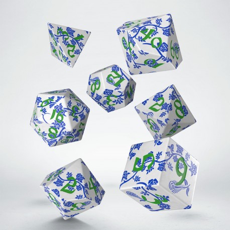 Q-WORKSHOP - FULLART DICE - PORCELAIN