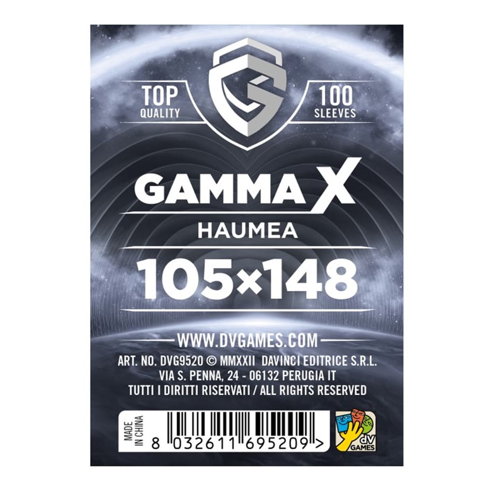 DVGAMES GAMMAX HAUMEA 105X148 SLEEVES