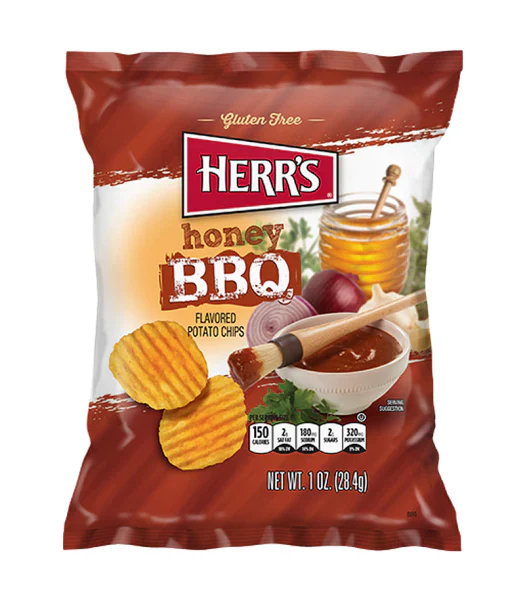 HEER'S CHIPS HONEY BBQ