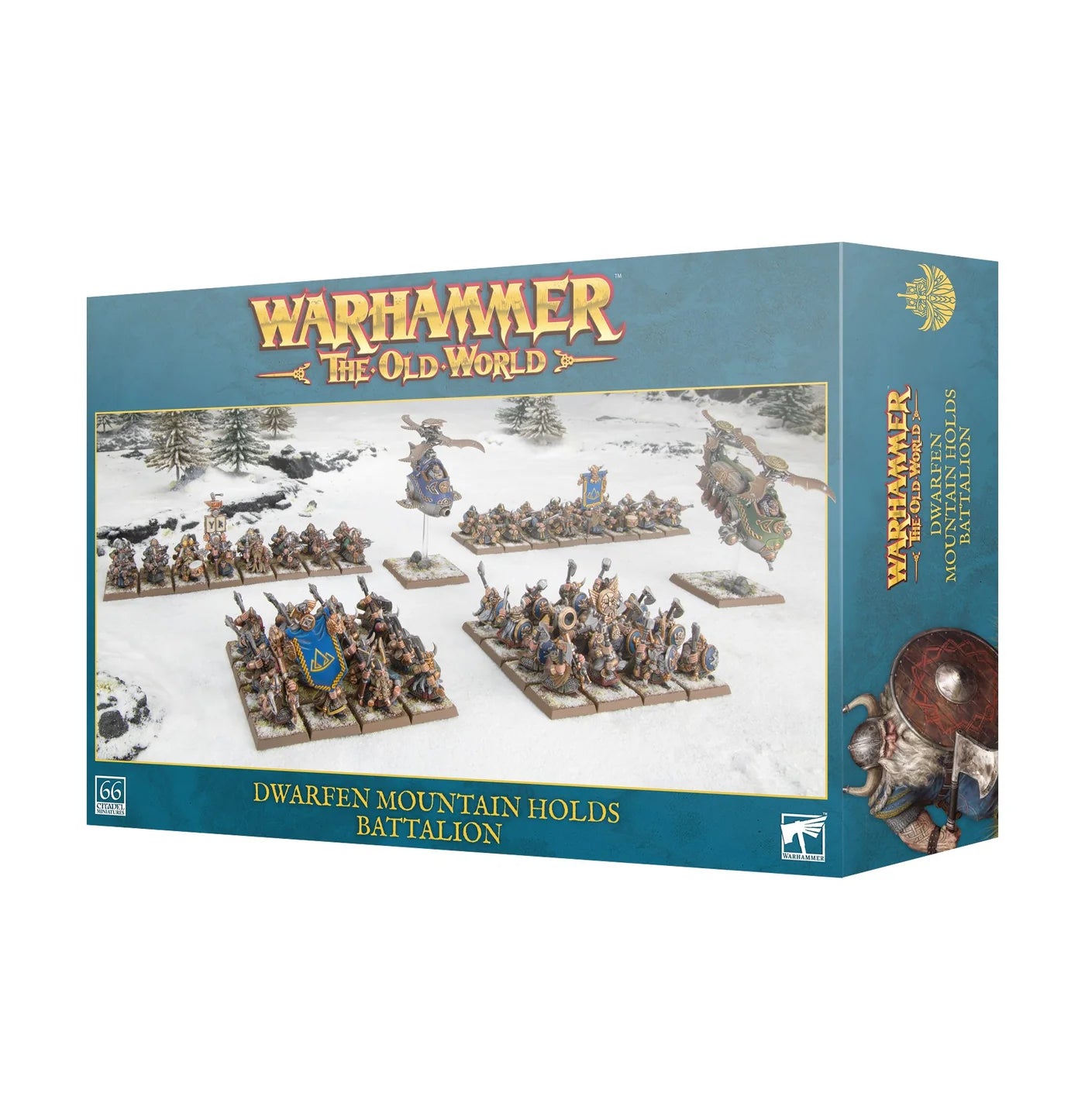 WARHAMMER THE OLD WORLD SWARFEN MOUNTAIN HOLDS BATTALION