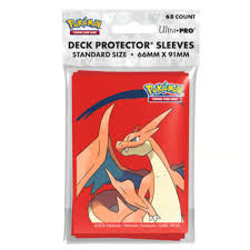 POKEMON - 65 BUSTE PROTETTIVE MEGA CHARIZARD Y