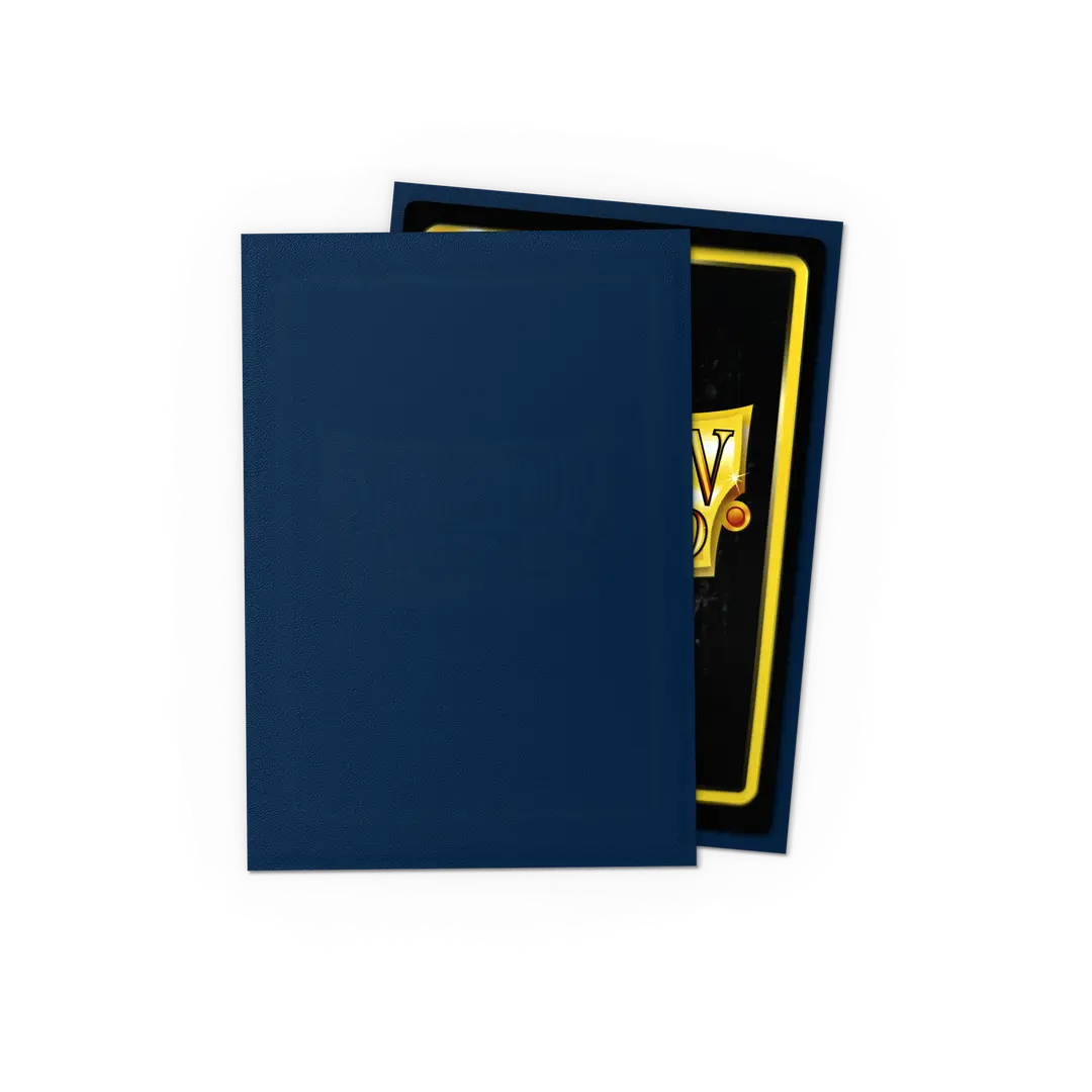 60 JAPANESE SIZE MATTE DUAL SLEEVES - MIDNIGHT BLUE
