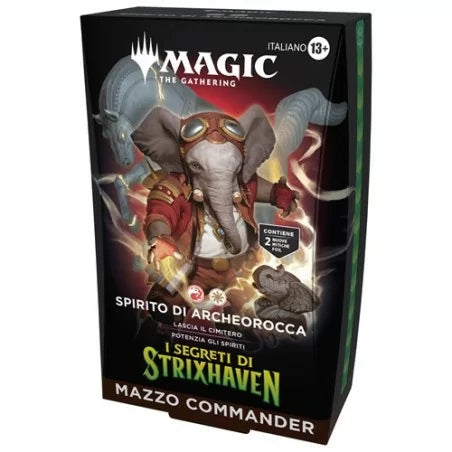 MAGIC COMMANDER DECK - SECRET OF STRIXHAVEN - SPIRITO DI ARCHEOROCCA
